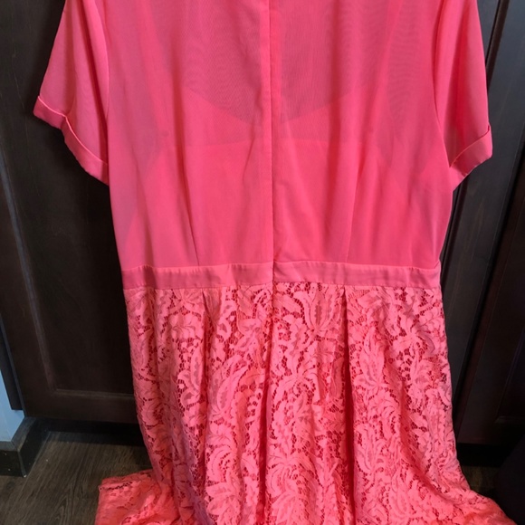 Plus Size Pink Dress - Picture 2 of 7